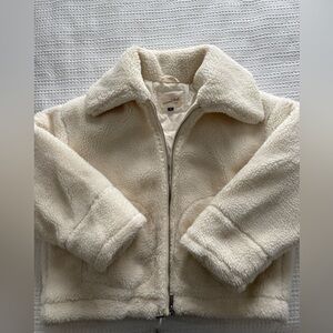 Universal Thread Off-White Sherpa Jacket